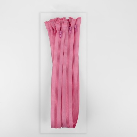 Lightning "Spiral", No. 5, detachable, automatic lock, 70 cm, dusty rose color-2