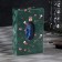 The LED figure "Snow Maiden" 7.6 × 13.5 × 3.2 cm, plastic, batteries AG13x3, glow warm white
