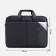 Laptop bag, gray color