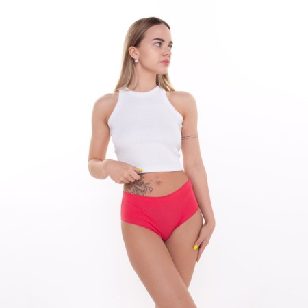 Panties female slips, berry color (Bacche), size 50 (XL)-1