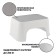 Legistence Polymerbyt 608201, plastic, 1 step, up to 200 kg, 160 mm