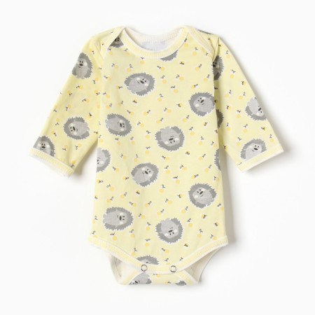 Body Bloom Baby Hedgehogs with dl. Sleeve, p. 86 cm, yellow