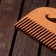 Combing beard "bearded"