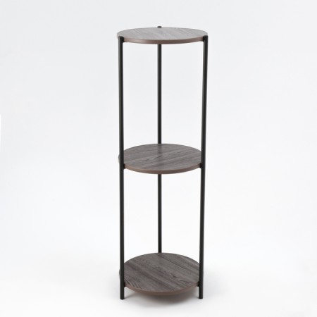 Flowers Laksi Gloris, 360x360x1110, black matte/ash