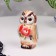 Souvenir "Owl Elf", Gzhel, Color