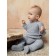 Demician children's pure love set, height 74 cm, gray color