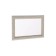 Mirror Small "Male", 30x900x550, oak Galifax Bely