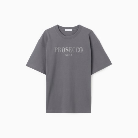 Women's T -shirt KAFTAN: Prosecco col. Gray, rr 40-42-8