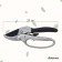 Contact secaterator, 8 "(20 cm), with a ratchet mechanism, metal pens, Greengo