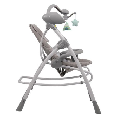 Electronic swing Misty, gray, with an adapter, p/y, 12 chalk., 5 speeds-2