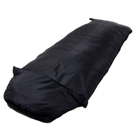 Tourist sleeping bag, black color-1