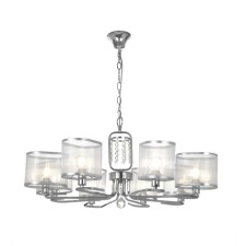 Люстра Freya FR5016PL-08CH Elin, 720х720х1450 мм, E14, 8х40Вт, цвет хром