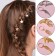 Hair piercing "Wings", 4.1 × 1 cm, 10 pcs, golden color