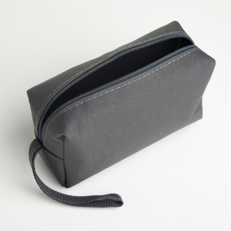 Lightning cosmetic bag, gray color-2