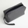 Lightning cosmetic bag, gray color