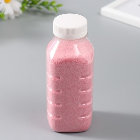 Color sand in the bottles "pink" 500 grams-1