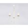 Suspended Ambrella Trade Classic TR4915, E14, white, gold
