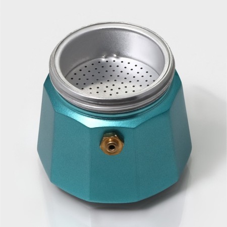 Azure geyser shade coffee maker, 1 cup, 50 ml, turquoise color-6