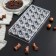 Konfinetta chocolate form "wicker loaf", 27.5 × 17.5 × 2.5 cm, 21 cells (3.5 × 1.5 × 1.5 cm)