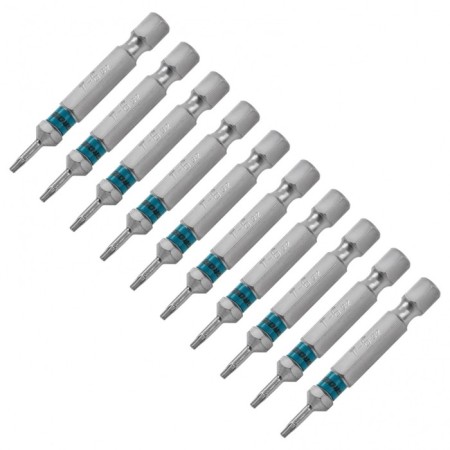 Gross 11466 bit set, steel S2, Torx 6x50, 10 pcs-2