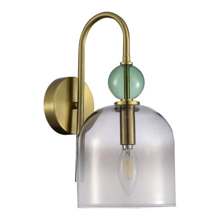 Sconces st. SL2000.211.01. GEA. 1x40 W, E14, 16x32.5 cm, golden color-3