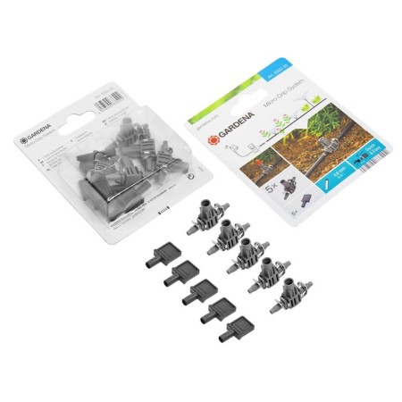 T-shaped connector, for micronstakes, 3/16 "(4.6 mm), set of 5 pcs., In the blister-1