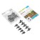 T-shaped connector, for micronstakes, 3/16 "(4.6 mm), set of 5 pcs., In the blister