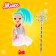 Baby doll "Sorceress", with a magic wand, mix