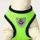 A set of ammunition with a soft harness and a reflective patch, XL, Osh 40 cm, og 46-60 cm, green, 7