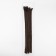 Lightning "Spiral", No. 5, detachable, automatic lock, 50 cm, brown color