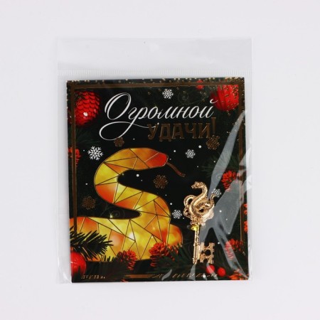 The souvenir key "Huge good luck", 2 x 5.1 cm-6