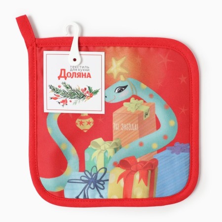 Dulyan Trusion "New Year's gift" 17x17 cm, 35% HL, 65% PE, Vatin 250 g/m2-2