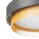 Luer with PDU "REGO" LED 120W 3000-6000K Black-gold 50x50x10 cm Bayerlux