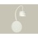 Floor lamp with a switch and acrylic Ambrella Light, XB9595201, GX53 LED 12 W, white sand, white matte