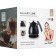 Electric kettle Galaxy Line GL 0343, stainless steel, 1.7 l, 2200 watts, black