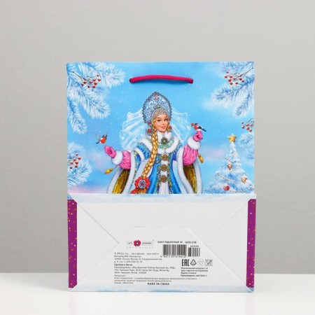 Gift package "Snow Maiden", 18 x 22.3 x 10 cm-1
