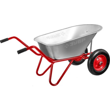 Garden-building car, two-wheeled: cargo/p 180 kg, volume of 90 liters-1
