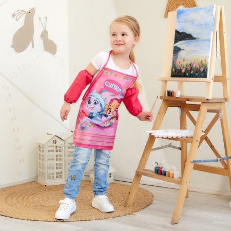 Apron with armatals for children's PAW Patrol "Sky and Everest", 49x39 cm-2