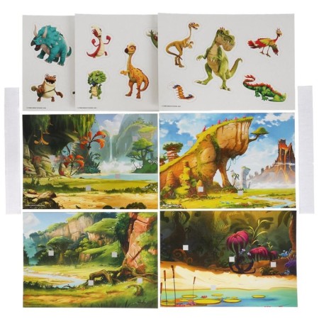 Velcro game “Incredible adventures. Gigantosaurus ", 3+-1