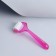 Massage for the face and neckline, with spikes, 14 × 4.5 × 2.5 cm, color mix