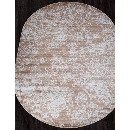 Oval carpet Merinos Miranda, size 200x400 cm, color Dark Beige