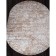 Oval carpet Merinos Miranda, size 200x400 cm, color Dark Beige