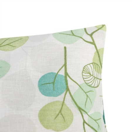 Pillowcase saving and I "eucalypt" color green, 50x70 cm 100% cotton, calico, 120 g/m2-1