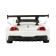 Metal machine BMW Z4 GT3 1:38, inertia, doors open, white color