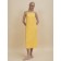 Female dress, size s, yellow color
