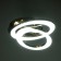 Causteen with PDU "Mons" 2xled 96W 3000-6000k gold 50x34x15 cm
