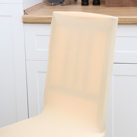 Case for chair, beige color, 90x40x40 cm, 100% polyester-1