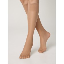 Гольфы женские Conte Elegant Solo 20, размер 23-25, цвет natural