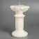 Figure candle "Big column", 10x5 cm, white