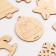 New Year's blanks for creativity. Set of pendants for the painting "New Year!", 9 pcs